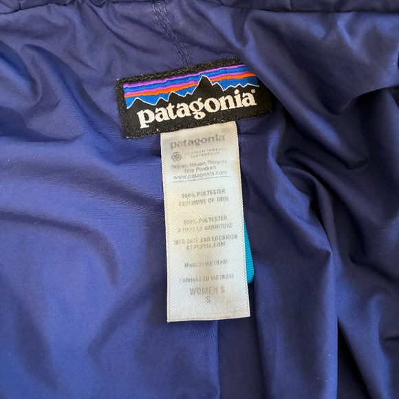 Patagonia Retro-X Fleece Hoodie Cardigan,  Women Small, Oasis Blue, EUC - Picture 9 of 10